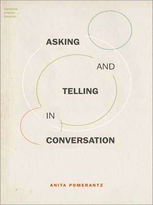 cover image of Asking and Telling in Conversation